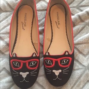 Madeline Stuart Bookworm Cat Flats size 8.5M